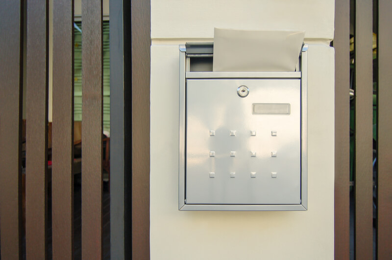 Waar kun je het beste een brievenbus plaatsen?